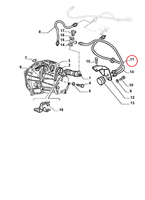 Flexibler Kupplungsschlauch Alfa Romeo 164 Original 60556929