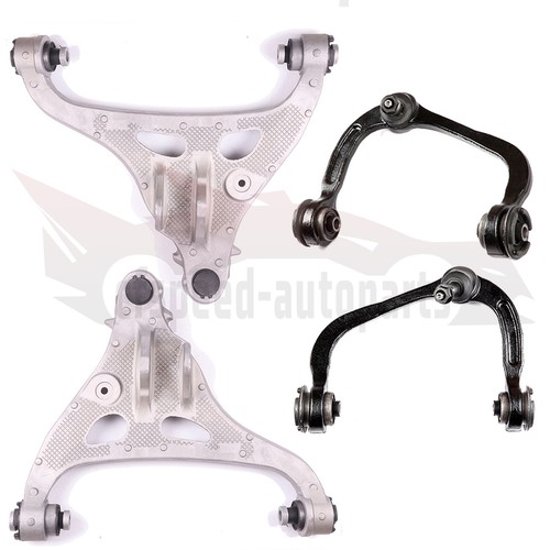 QTY(4) Front Upper Lower Control Arms Ball Joint For 05-08 Ford F-150 & Lincoln