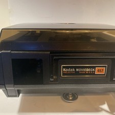 Kodak Moviedeck 457 Super 8 Film Projector Motor Runs No Light w/ Case Manual