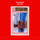 2003 UPPER DECK GLASS AUTO FOCUS CRYSTAL #MJ MICHAEL JORDAN 7/25 BGS 9.5 AUTO 10