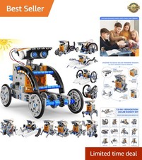 Innovative 13-in-1 Solar-Powered Robots Set for Inspiring Young Engineers