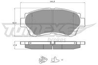 Tomex Brakes Bremsbelagsatz, Scheibenbremse TX 13-72 FüR Lexus Toyota