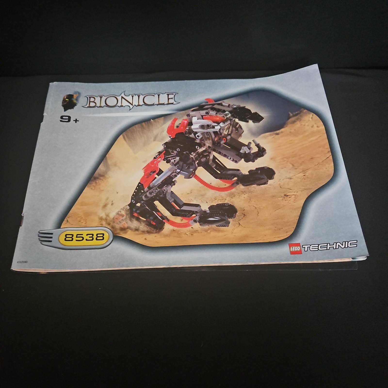 MANUAL 2001 Lego Bionicle Rahi: Muaka and Kane-Ra #8538 Technic  
