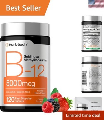 Methylcobalamin B12 5000 mcg | 120 Fast Dissolve Tablets -