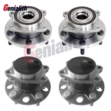 4x FWD Front Rear Wheel Bearing Hub Kit for 2007 2008 2009 2010 Chrysler Sebring