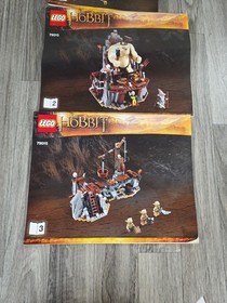 Lego 79010 The Hobbit The Goblin King Battle Instruction Manuals Only - 3 Books