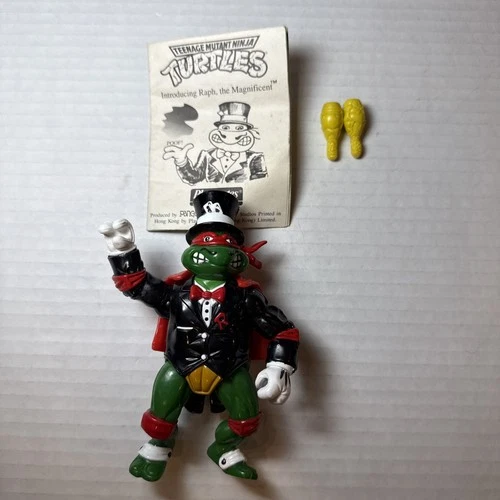 Raph The Magnificent Vintage TMNT 1992 Ninja Turtles Figure Raphael Magician