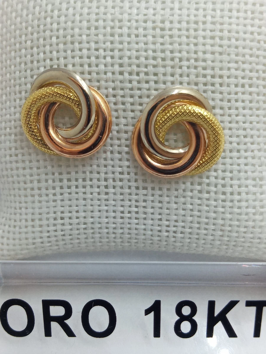 Orecchini A Bottone In Oro 18 Carati Con Perle AAA 8-9mm – Regalo Per Donne In Scatola – Colori Bianco/Rosa/Viola