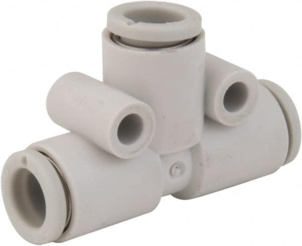 SMC KQ2T10-00 Pneumatic Union Tee Fitting 10mm Tube OD - Pack of 5