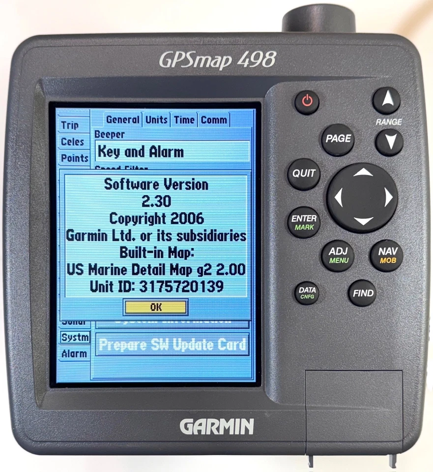 *NEW* GARMIN GPSmap 498 ChartPlotter GPS Navigation, Sonar Sounder FishFinder - Image 3 of 4