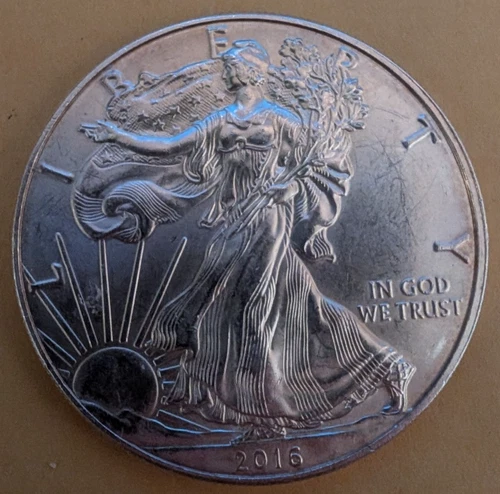 2016 American Silver Eagle 1oz .999 coin. Uncirculated