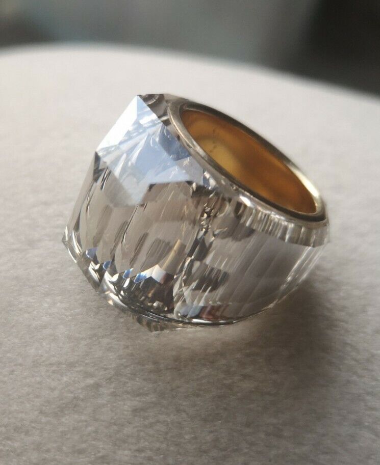 Swarovski Glacier Ring Gr.55 Weiß- klar | eBay Swarovski Glacier Ring Gr.55 Weiß- klar | eBay