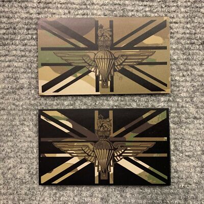 Union Jack Flag IR Style Parachute Regiment Multicam Morale Patch IFF, PARA's