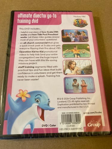 Ultimate Director Go-To Training (DVD, 2024) Scuba VBS Preschool and Clip Art CD - Afbeelding 2 van 4