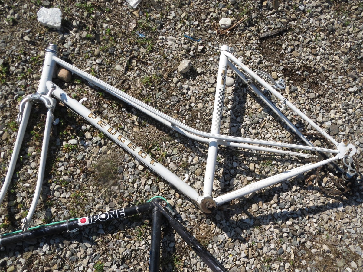 CADRE DE VÉLO ancien Peugeot PX 45 old bike xe đạp cũ altes Fahrrad EUR 35,00 - FR