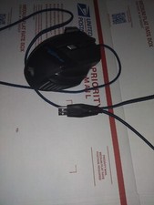 Zelotes Optical Mouse For The Game. 3,200 DPI Max. LED. used