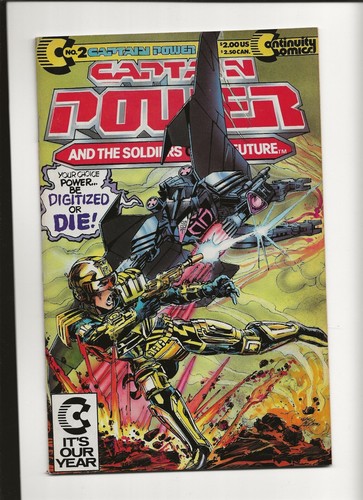 CAPTAIN POWER SOLDIERS OF THE FUTURE #1 & #2 CONTINUITY - Picture 3 of 4