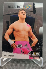 2022 Upper Deck AEW Allure #84 Max Caster wrestling card
