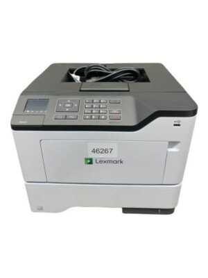Lexmark MS621dn Laserdrucker Duplex Netzwerk USB 29287 Seiten gedruckt 46267