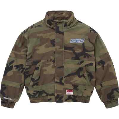 Supreme x Mitchell & Ness Twill Stadium Jacket 3colors FW24