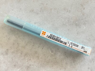 1 new OSG 3.2mm 2FL Carbide Coolant-Through Twist Drill, 553012612 / LIST: 5530