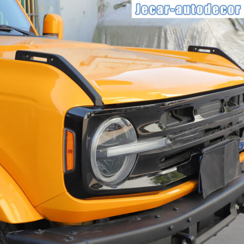 Adorno de agarre del capó del motor delantero para accesorios Ford Bronco 2021-23 - Imagen 15 de 18