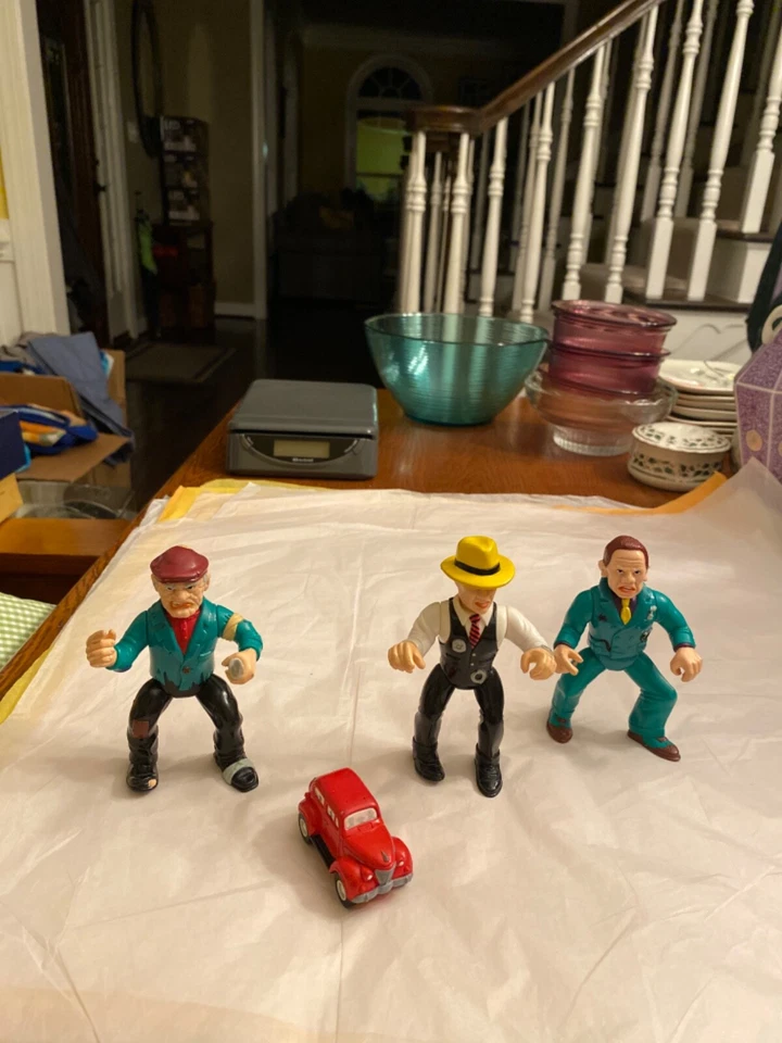 LOTE DE COLECCIONABLES DE PELÍCULA DE COLECCIÓN DE LA DÉCADA DE 1990 DE DICK TRACY DISNEY Foto 2 de 4