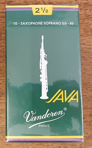 Vandoren Ance Giava Verde per Sassofono Soprano, Scatole da 10, Vari Punti di Forza - Foto 2 di 5