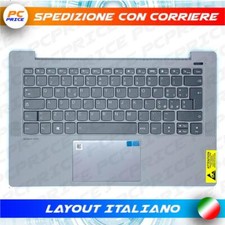TASTIERA PER Lenovo ideapad 5-14IIL05 Backlit topcase GRIGIO CON TOUCH