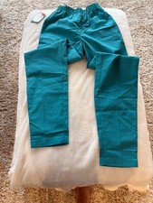 milliken scrub pants small new with tags green elastic waist