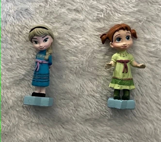 Elsa Anna Disney Frozen Mini Figures Cake Toppers