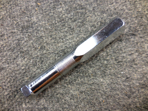 Vintage Bare Metal Uncoated Semi Truck Rat Rod Straight Shifter Shift Knob