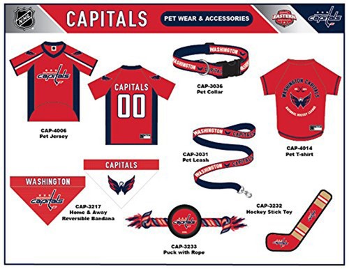 Bandana de hockey premium Pets First NHL reversible para perros y gatos - Imagen 31 de 107