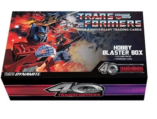 Transformers 40th Anniversary Trading Card HOBBY BLASTER Box Dynamite IN STOCK!!