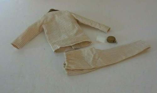 Mattel 781 DE COLECCIÓN Juego de Dormir ROPA DE MODA Excelente ATUENDO Barbie KEN ALLAN - Imagen 2 de 3