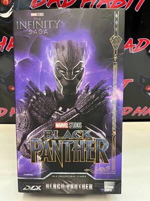 THREEZERO DLX MARVEL STUDIOS MCU BLACK PANTHER 1/12 ACTION FIGURE INFINITY SAGA