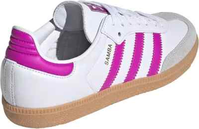 NEW IH2873 Adidas Originals Samba OG J White Purple Burst