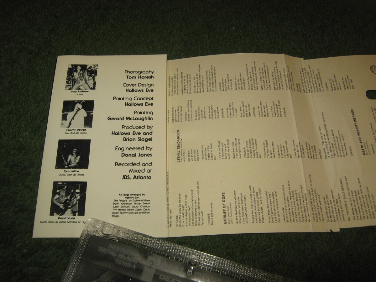 Hallows Eve - Death And Insanity (cassette) | eBay