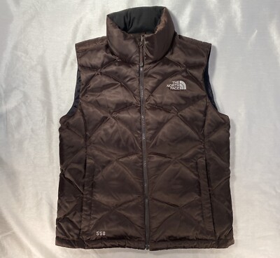 THE NORTH FACE 550 Insulated Goose Down Womens Quilted Packable Puffer Vest