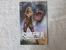 Dynamite Studios Sheena Queen of the Jungle #07 Variant Lucio Parrillo Cover A