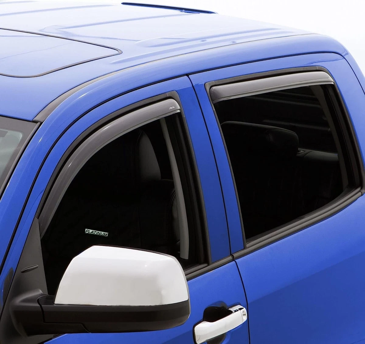 2019 2024 Chevy Silverado 1500 Crew Cab AVS IN CHANNEL Rain Guards