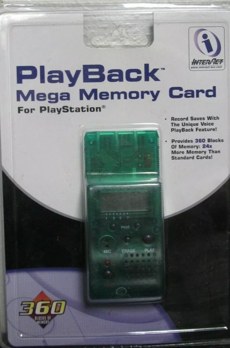 Mega memory store card ps1