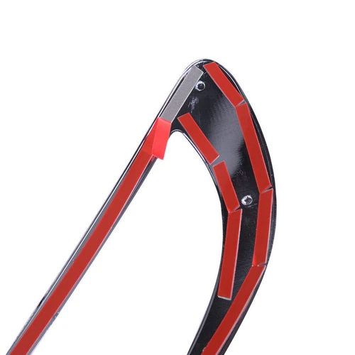 2Pcs ABS Chrome Daytime Running Light Decor Cover Trim For Jeep Cherokee 2014-18 - Picture 9 of 9