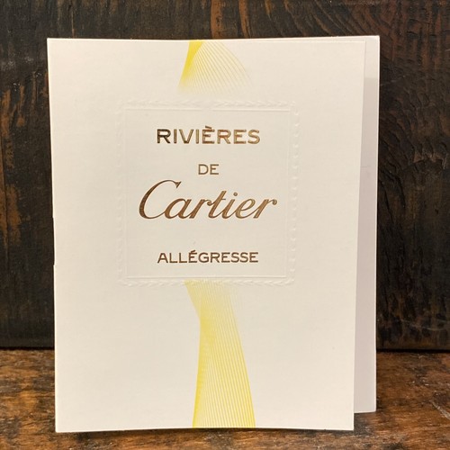 CARTIER ALLEGRESSE EAU DE TOILETTE VIAL SPRAY UNISEX 0.05 Oz / 1.5 ml  SAMPLE!!! | eBay