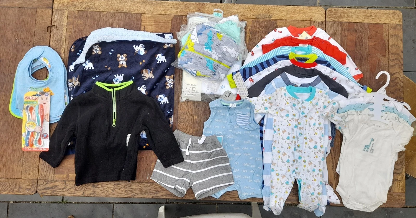Baby Boy Clothes & Accessories Bundle