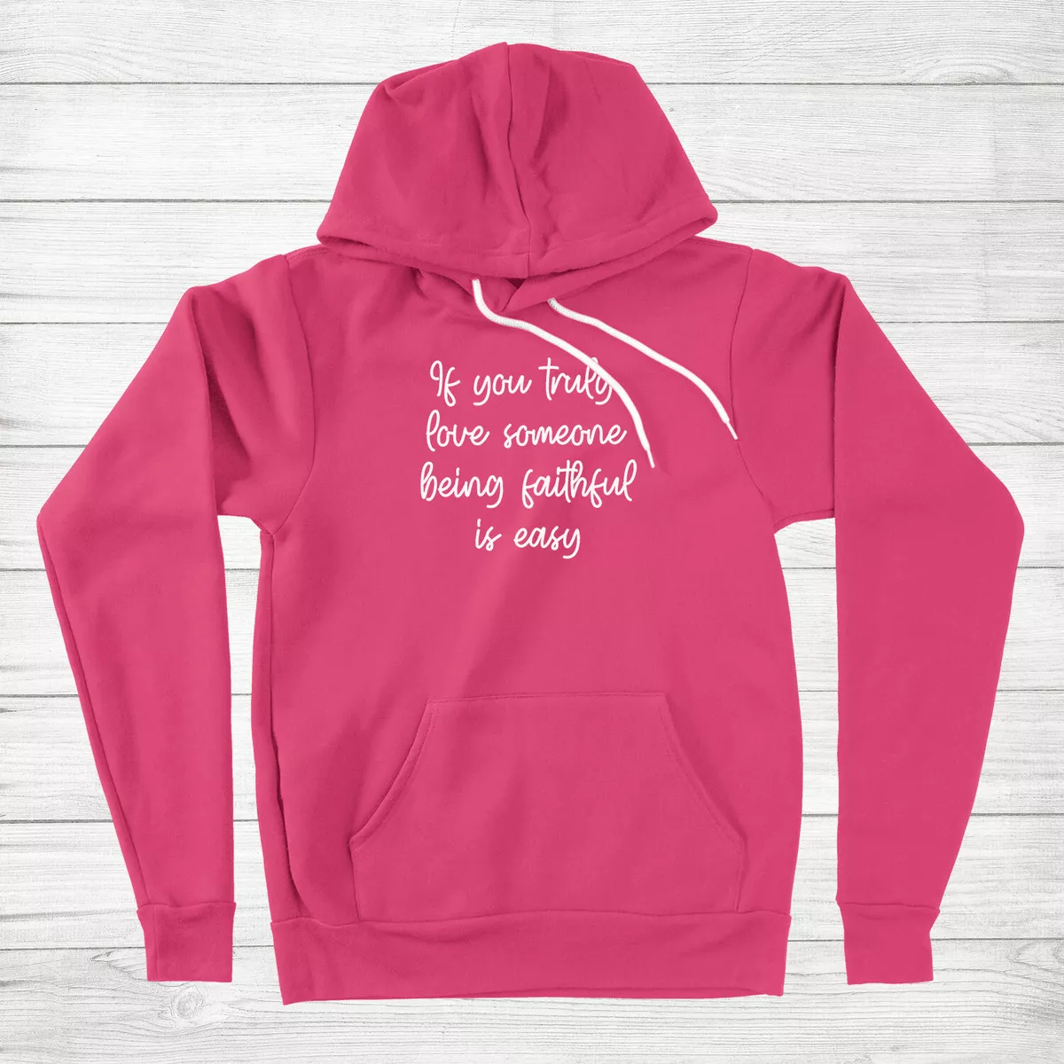 Love Phrase Romantic Quote Print True Love Gift Hoodie Sweater love with someone