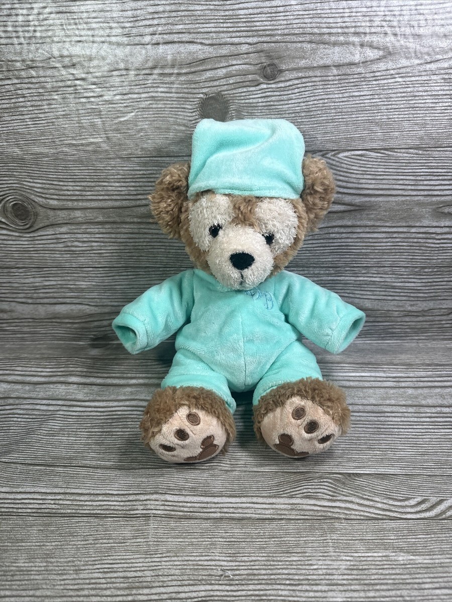 Disney Duffy Bear Plush Pajamas Blue PJs Outfit First Duffy Lovey