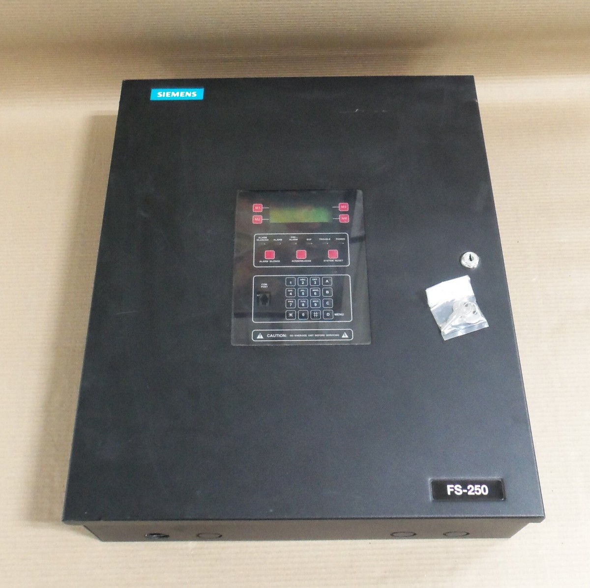 SIEMENS FS-250 CENTRAL STATION COMMERCIAL FIRE ALARM PANEL BOARD