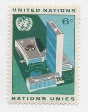 1968 United Nations Scott #187 Un Complex MH XF