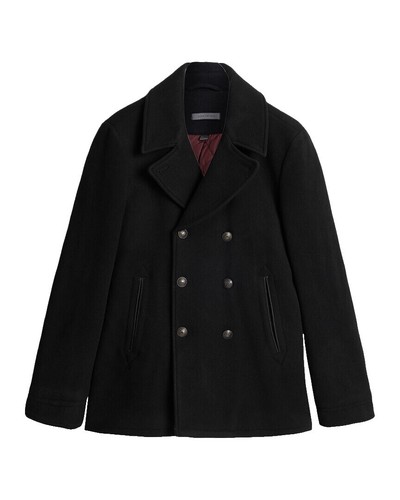 JOHN LAWRENCE SULLIVAN Chester coat black | eBay